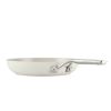 Hard Anodized 10 Inch Ceramic Nonstick Frying Pan, Oven Safe to 500Â°F, Porcelain White
