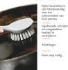 Be Tenacious Bamboo Dish Brush Set â€“ Durable Scrub Brushes for Dishes, Pots, Pans, and Cast Iron, Includes Be Good & Tenacious C, Sustainable 2-Pack